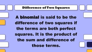 Factoring two squares and cubes.....pptx