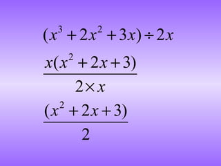 Factorization 3 Factorisation | PPT