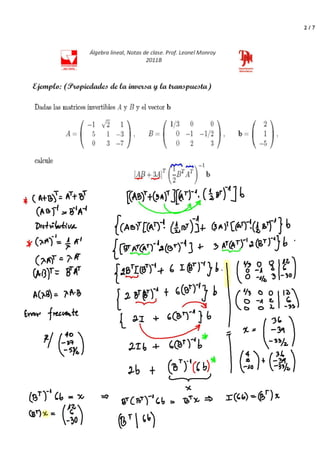 Factorización lu, dic 16