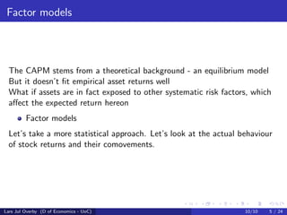 FACTOR MODELS CAPM .pdf