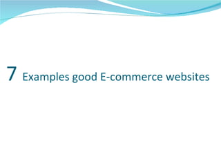 Factor On E Commerce | PPT