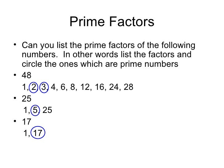 list of prime numbers up to 25