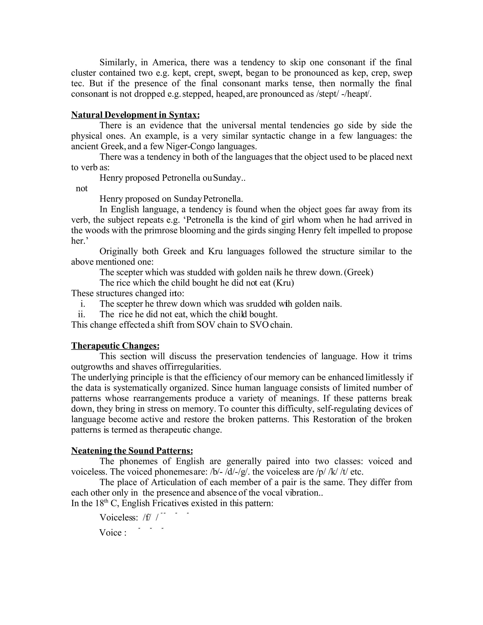 Factors Of Language Change 1