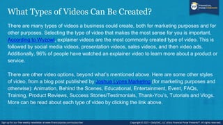 How Much Does Video Marketing Cost?
As with many things in life, this is another case of “it depends.” The budget for vide...