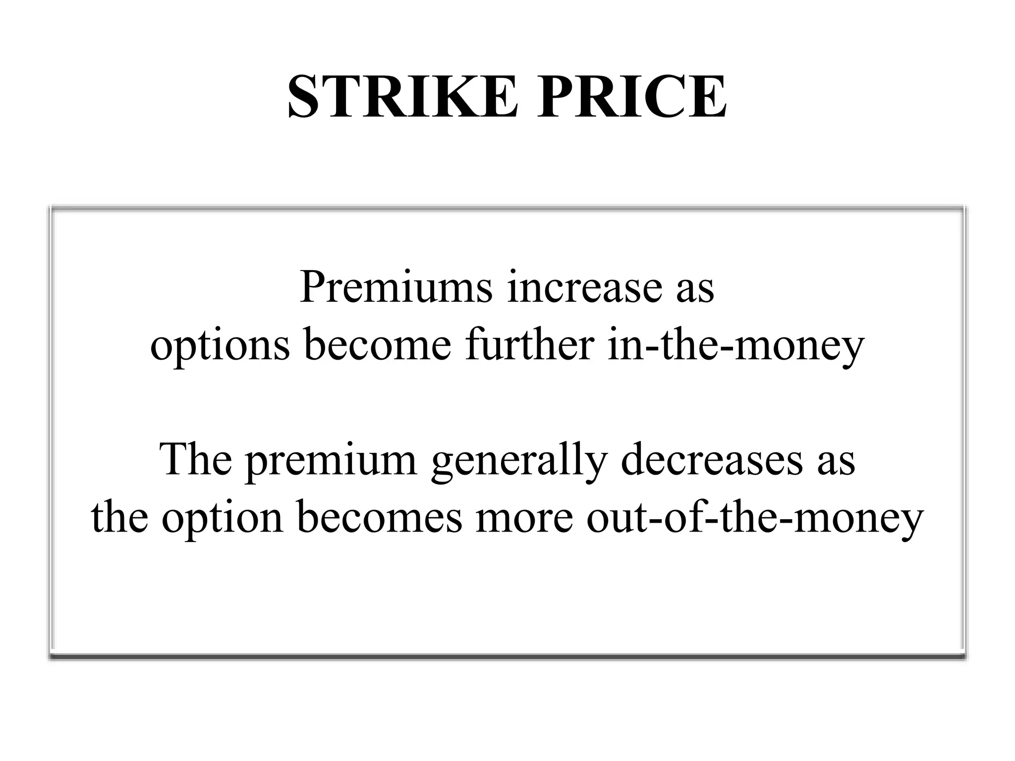 Factors affecting call and put option prices | PPTX