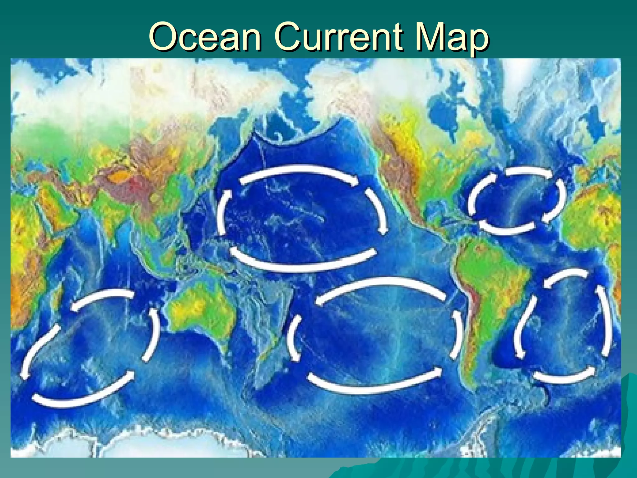 Ocean Current Map 