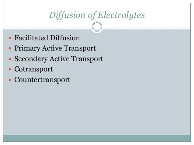 Factors affecting rate of diffusion