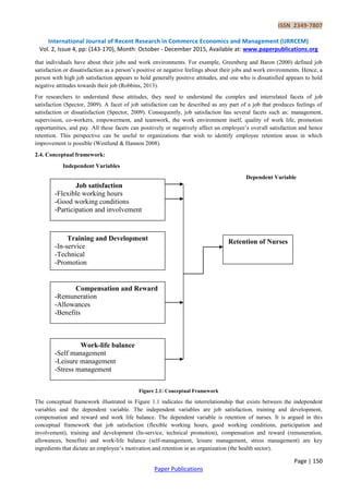 Factors Affecting Retention of Human Resources for Health in TRANS ...