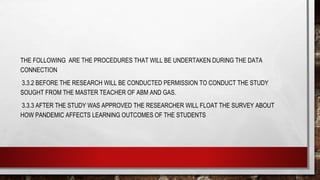 Factors Affecting Student Online Learning outcomes Pre and Post ...