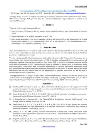 Factors Affecting the Adoption of Electronic Health Records by Nurse | PDF