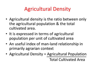 Factors Affecting the Distribution & Density of Population | PDF