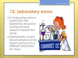 Labratory Error Factors affecting therapeutic drug monitoring | PPTX