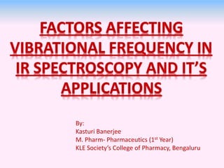 By:
Kasturi Banerjee
M. Pharm- Pharmaceutics (1st Year)
KLE Society’s College of Pharmacy, Bengaluru
 