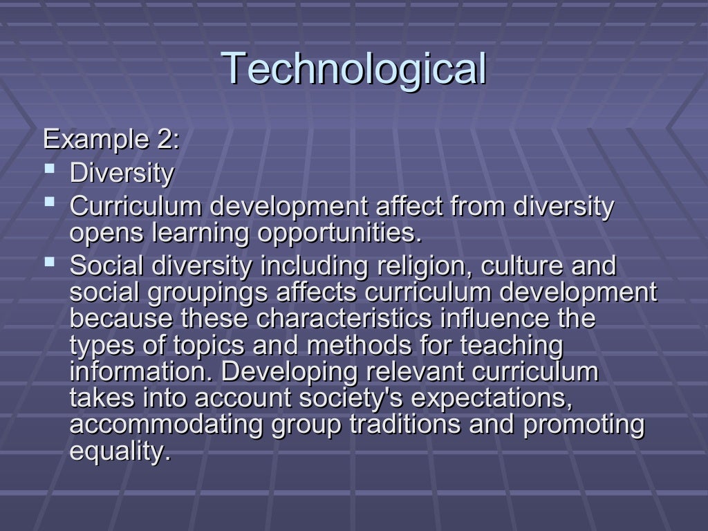 Factors And Forces Influencing On Curriculum Development