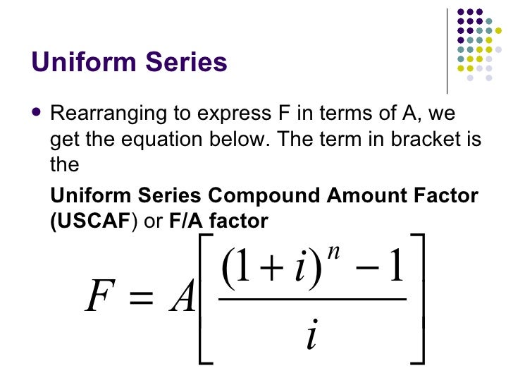 Factors And Their Use