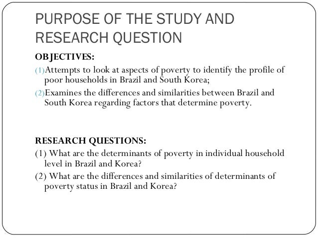 example of thesis statement about poverty