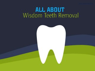 All about Wisdom Teeth Removal
 