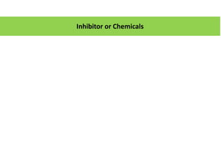 Inhibitor or Chemicals
 