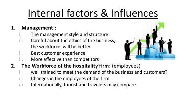 internal and external factors within best There are several factors that the hotel must consider when setting the prices these factors are categorized in two groups: internal and external factors. internal and external factors within best There are several factors that the hotel must consider when setting the prices these factors are categorized in two groups: internal and external factors.