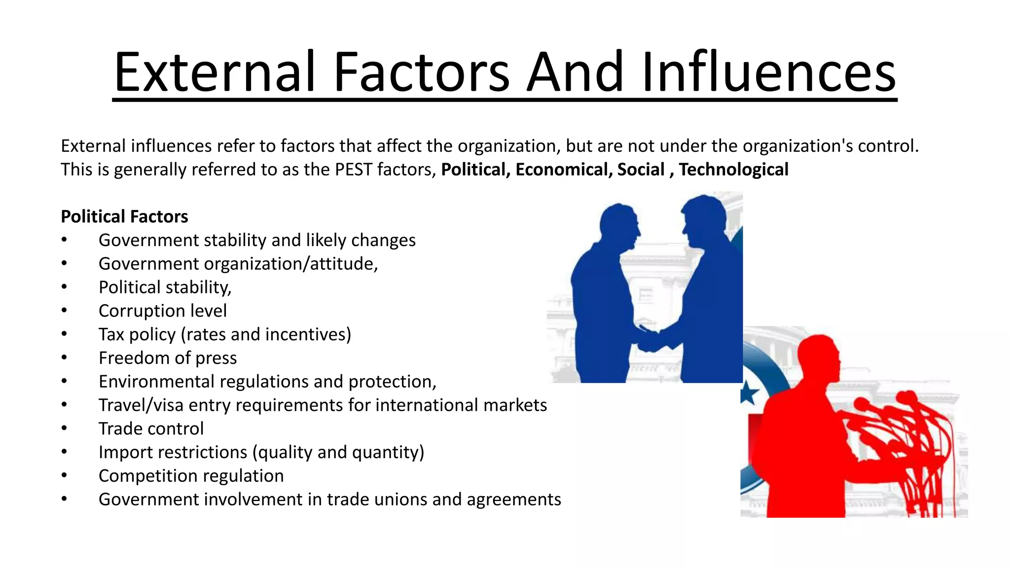 Factors effecting growth of hospitality | PPTX