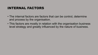 factors effecting pricing | PDF