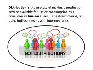 Factors effecting selection of distribution channels | PPTX