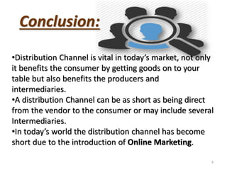 Factors effecting selection of distribution channels | PPTX