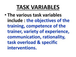 FACTORS INFLUENCING LEARNING | PPTX
