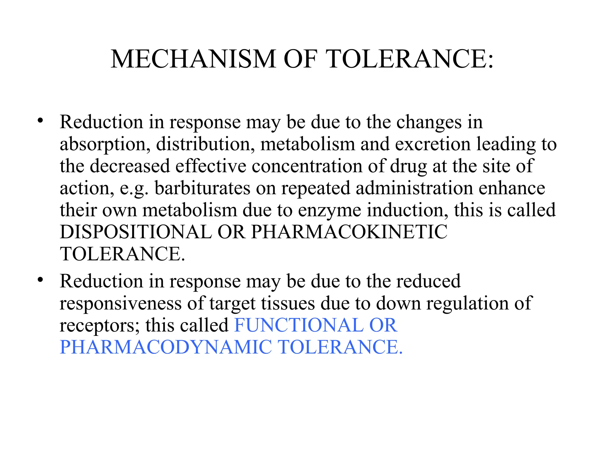Factors modifying drug response | PPT