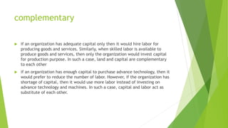 Factors of production | PPTX