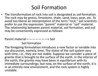 factors of soil formationnnnnnnnnnnnnnnnnnnnnn | PDF