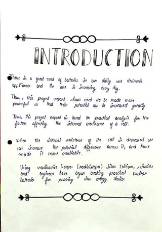 (CBSE class 12 project on) study of various factors on which the ...