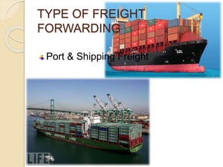 Factors related to freight forwarding in logistic company and supply ...