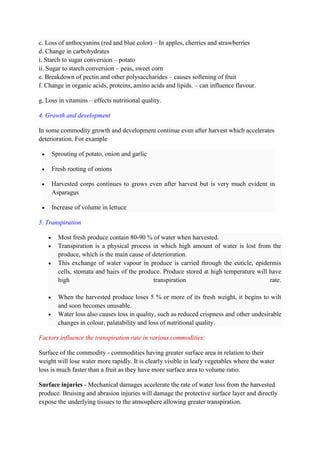 Factors responsible for deterioration | PDF