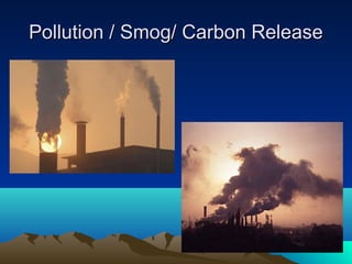 Pollution / Smog/ Carbon Release
 