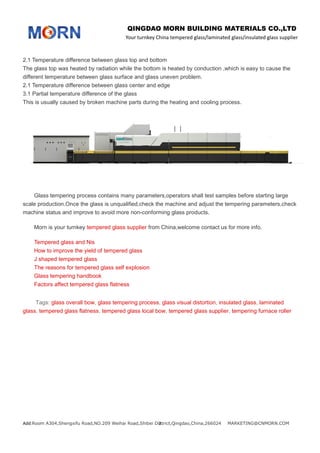 Factors that affect tempered glass flatness | PDF
