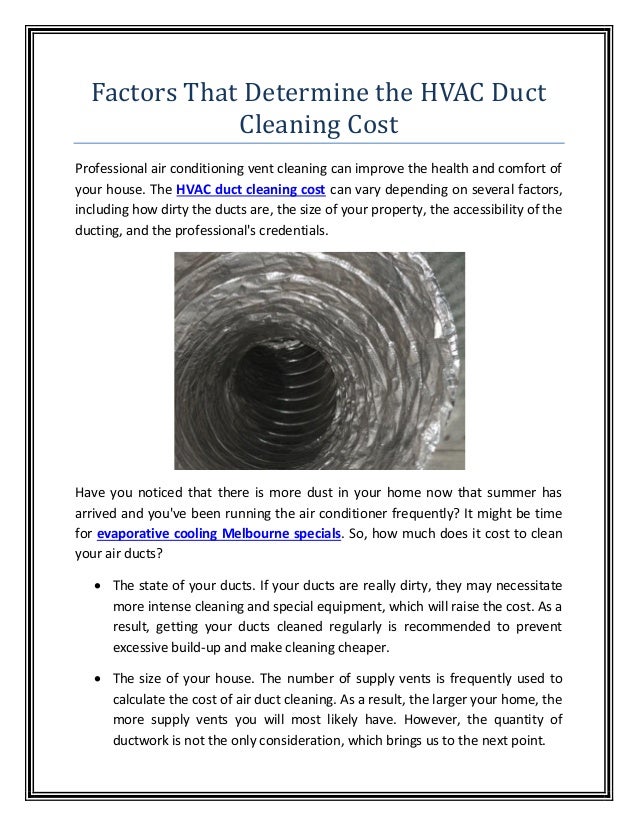 Factors That Determine the HVAC Duct Cleaning Cost.pdf
