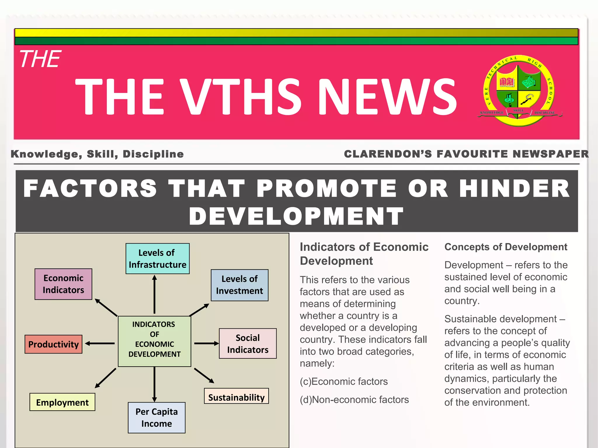 Inhibit Economic Development Factors that promote or hinder development | PPT