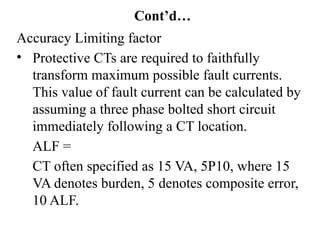 Protection Cts Comprehensive Guide to Selecting Current Transformers (CT) for ...