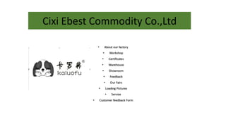 Cixi Ebest Commodity Co.,Ltd
 