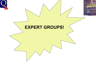 History Department EXPERT GROUPS! 