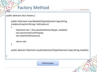 Factory method | PPTX