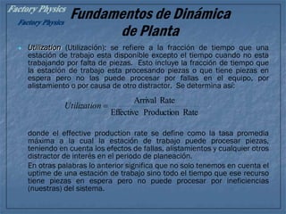 Distractor Definition Factory Physics Parte 7 | PDF