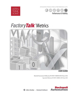 Factorytalk Batch Report.pdf Factory talk metrics | PDF