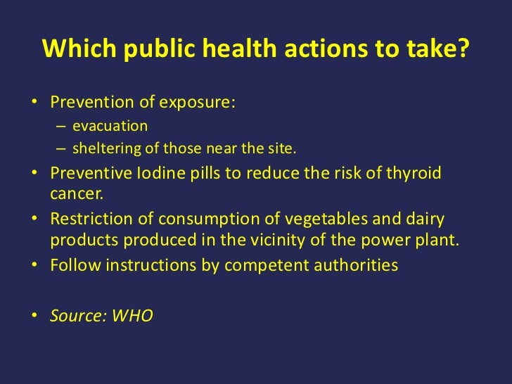 health impact of nuclear accident The world health organization's (who) report (pdf) on the estimated health effects from the fukushima nuclear accident is out, and the results are. health impact of nuclear accident The world health organization's (who) report (pdf) on the estimated health effects from the fukushima nuclear accident is out, and the results are.