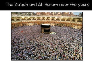 The Ka’bah and Al- Haram over the years
 