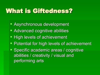 Facts and Myths of Gifted Children | PPT