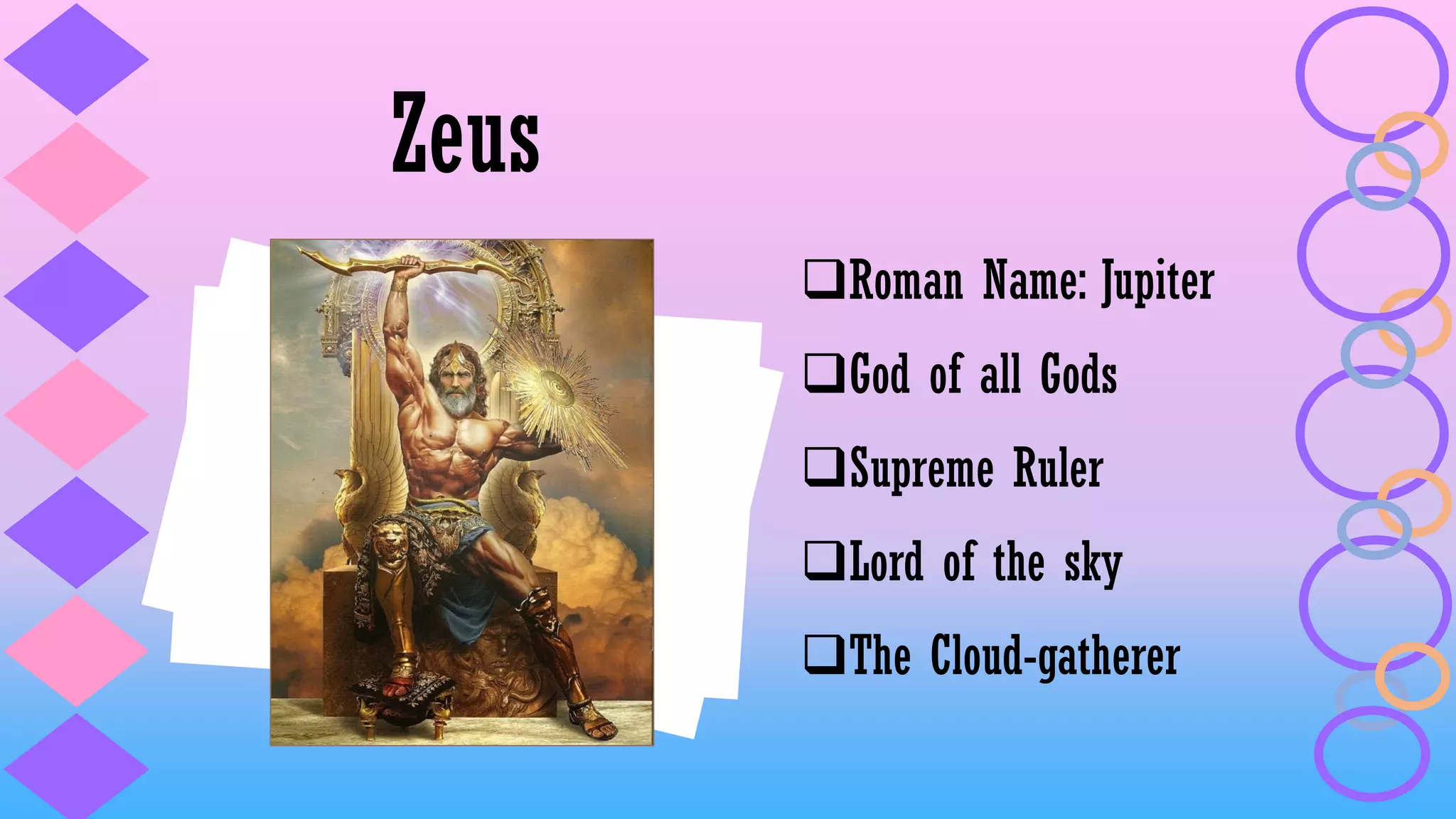 FUN FACTS ABOUT GREEK GODS AND GODDESSES intelligence overview