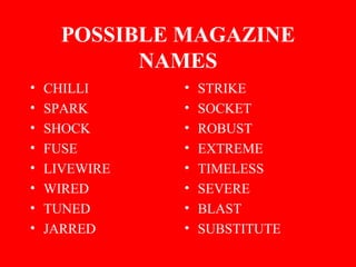 Facts About My Magazine | PPT