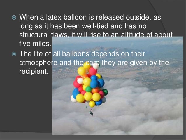 Facts about printed balloons